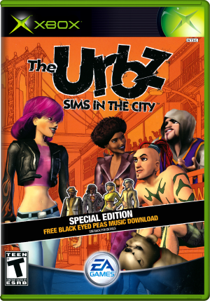 Urbz, The - Sims in the City (USA) 2D Box Front